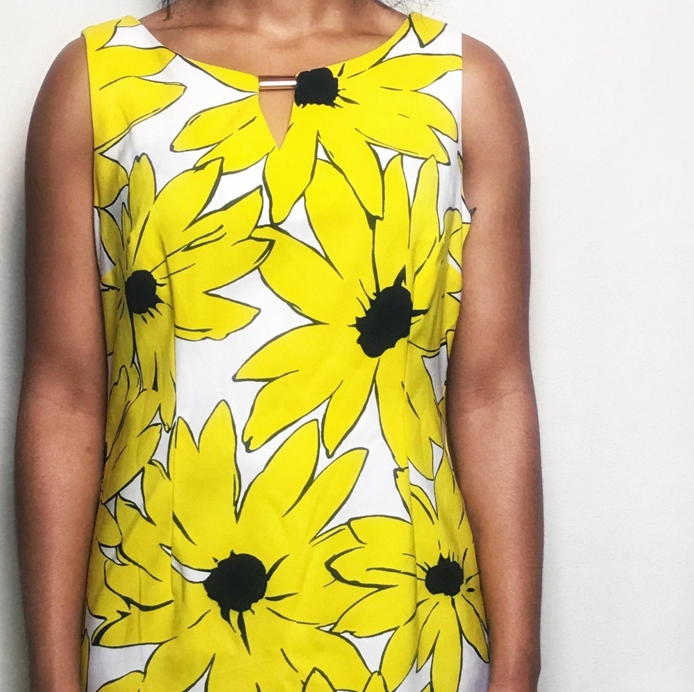 Ronni Nicole Floral Knee Length Summer Dress